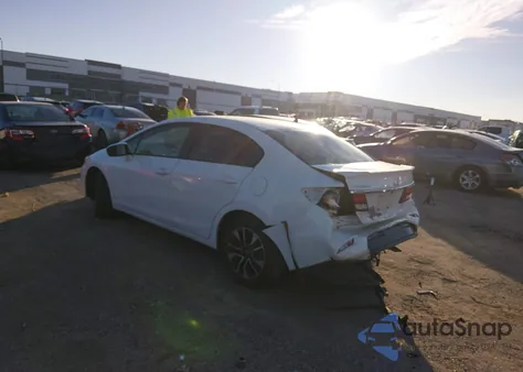 2014 Honda Civic Ex z USA, uszkodzony, nr VIN 2HGFB2F89EH526841